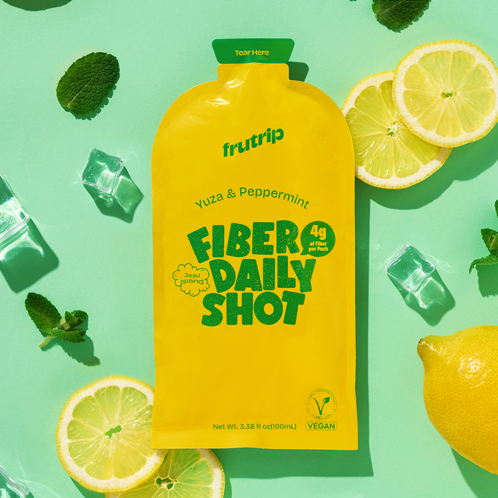 Frutrip Vegan Shot #Fiber Daily Yuja Mint 100ml 1ea (2)