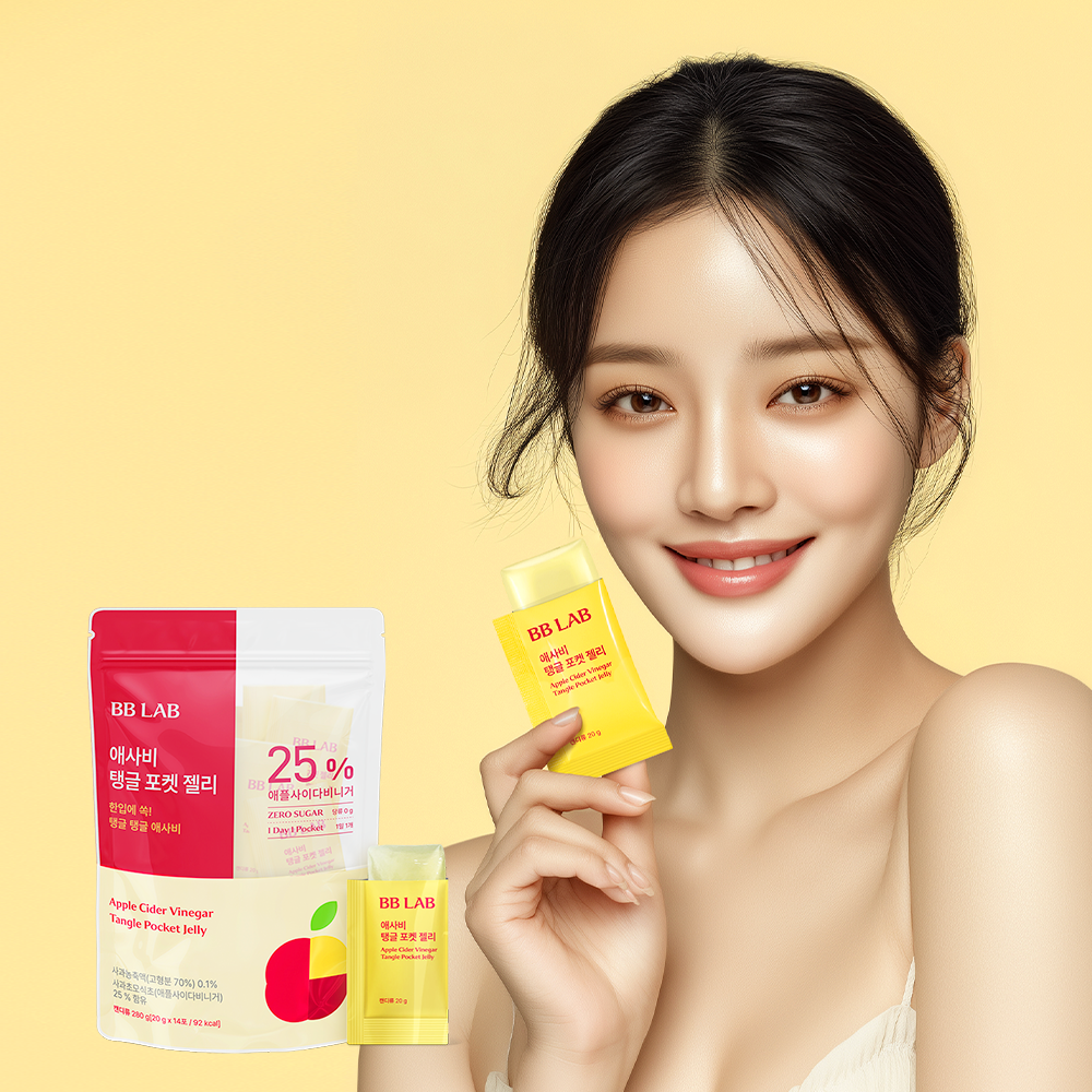 BB LAB Apple Cider Vinegar Tangle Pocket 20g*14 Sticks (2-week supply)