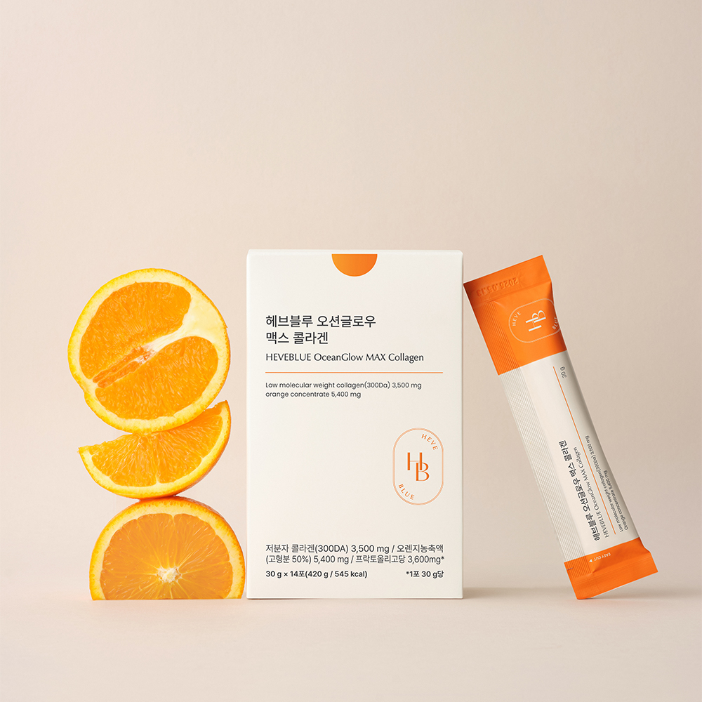HEVEBLUE Ocean Glow Max Collagen 30g*14 Sticks