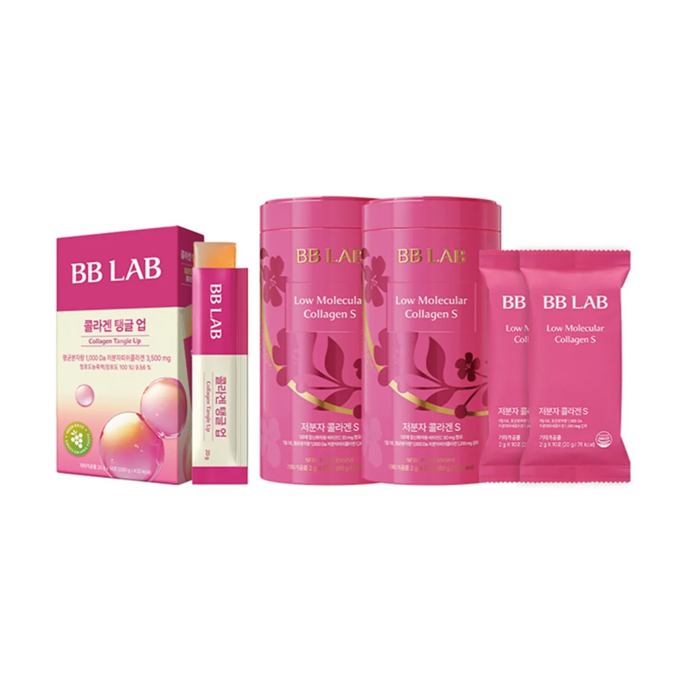 BB LAB Best Seller Duo Set (Low Molecular Collagen S 30 Sticks + Pomegranate Collagen S 14 Sticks) (4)