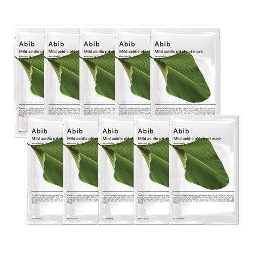 Abib Mild Acidic pH Sheet Mask (10 sheet) – Heartleaf / Jericho Rose / Aqua / Glutathione / Honey (2)