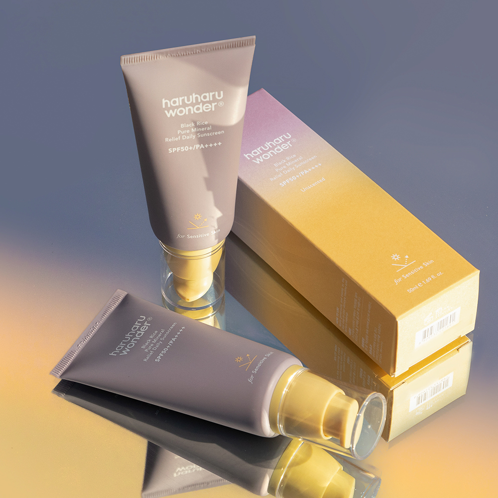Haruharu wonder Black Rice Pure Mineral Relief Daily Sunscreen Duo (2)