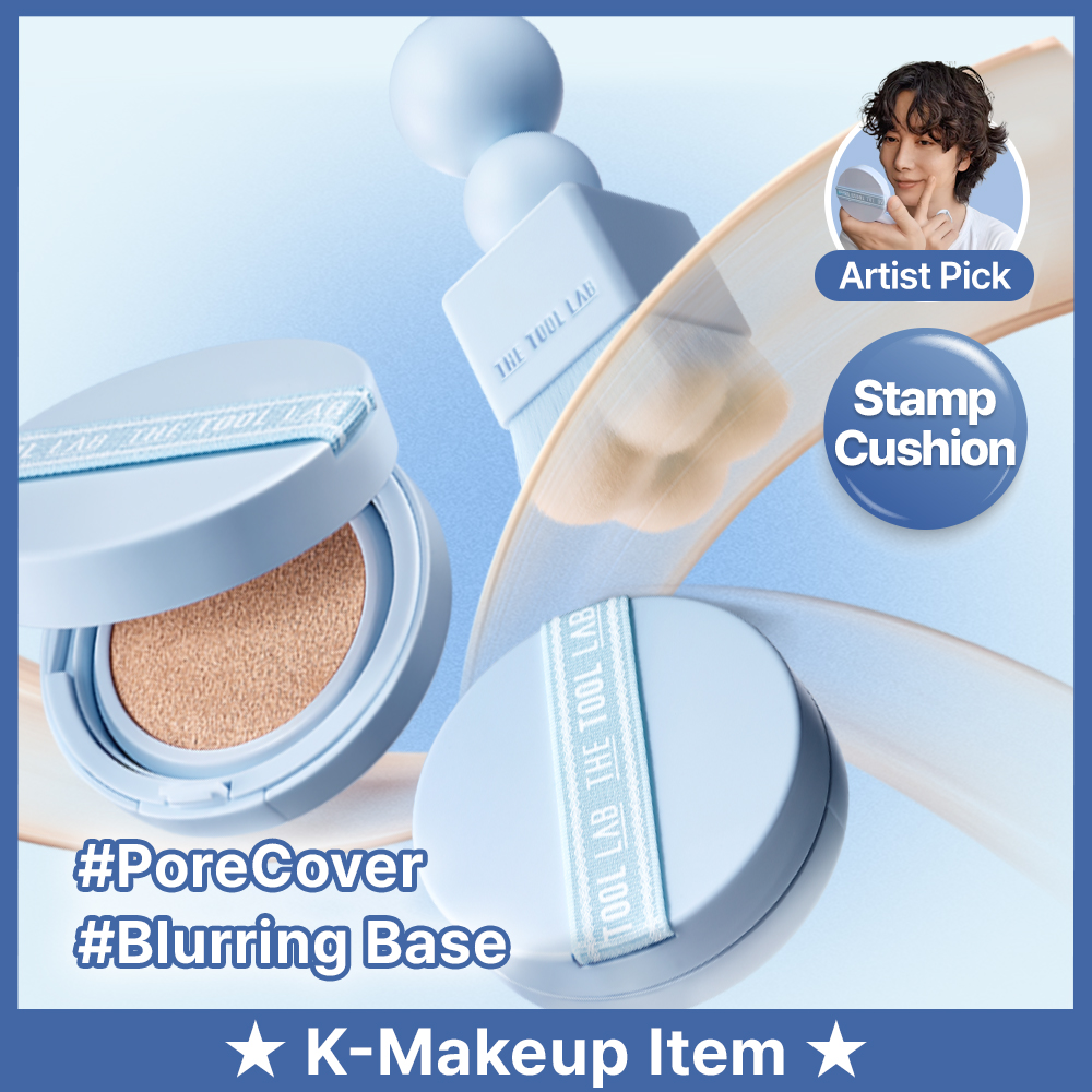 THE TOOL LAB Stamp Skin Fit Cushion #Glow [SINGLE] (4)