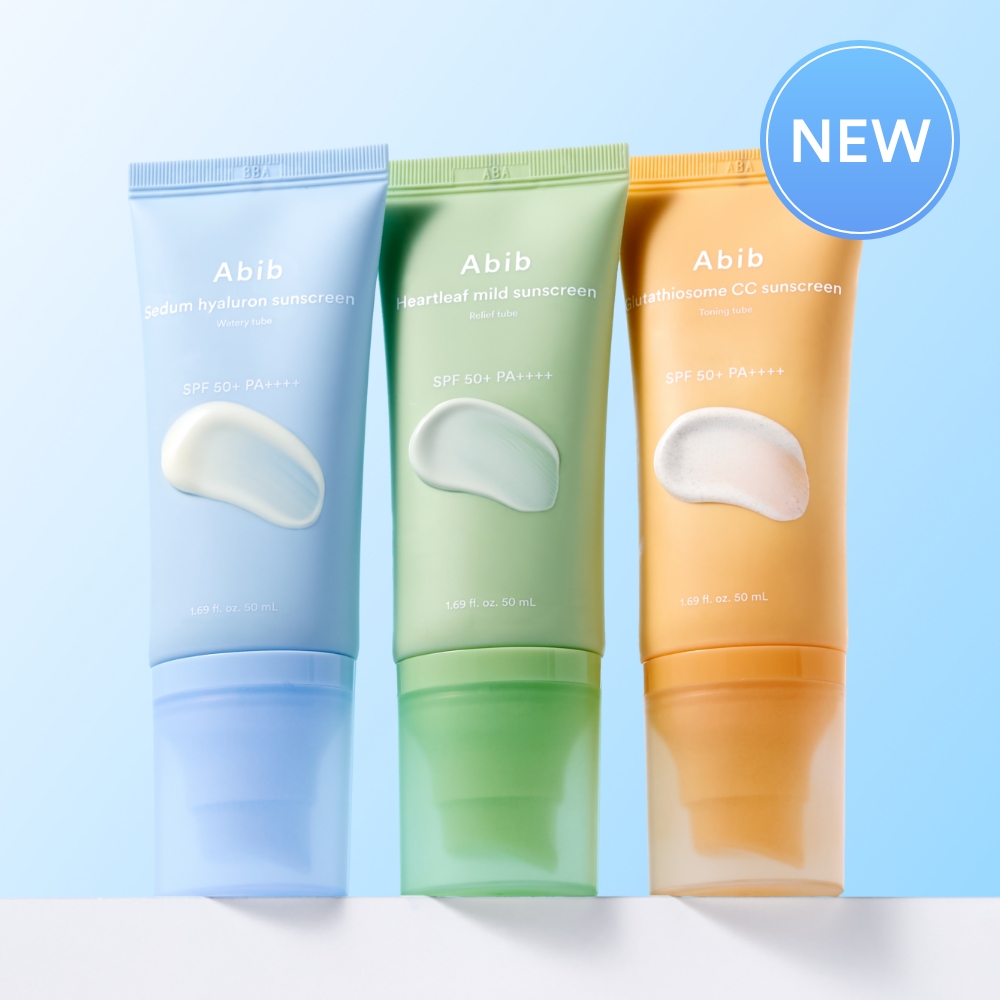 Abib Sunscreen Tube 50ml (3 Types)