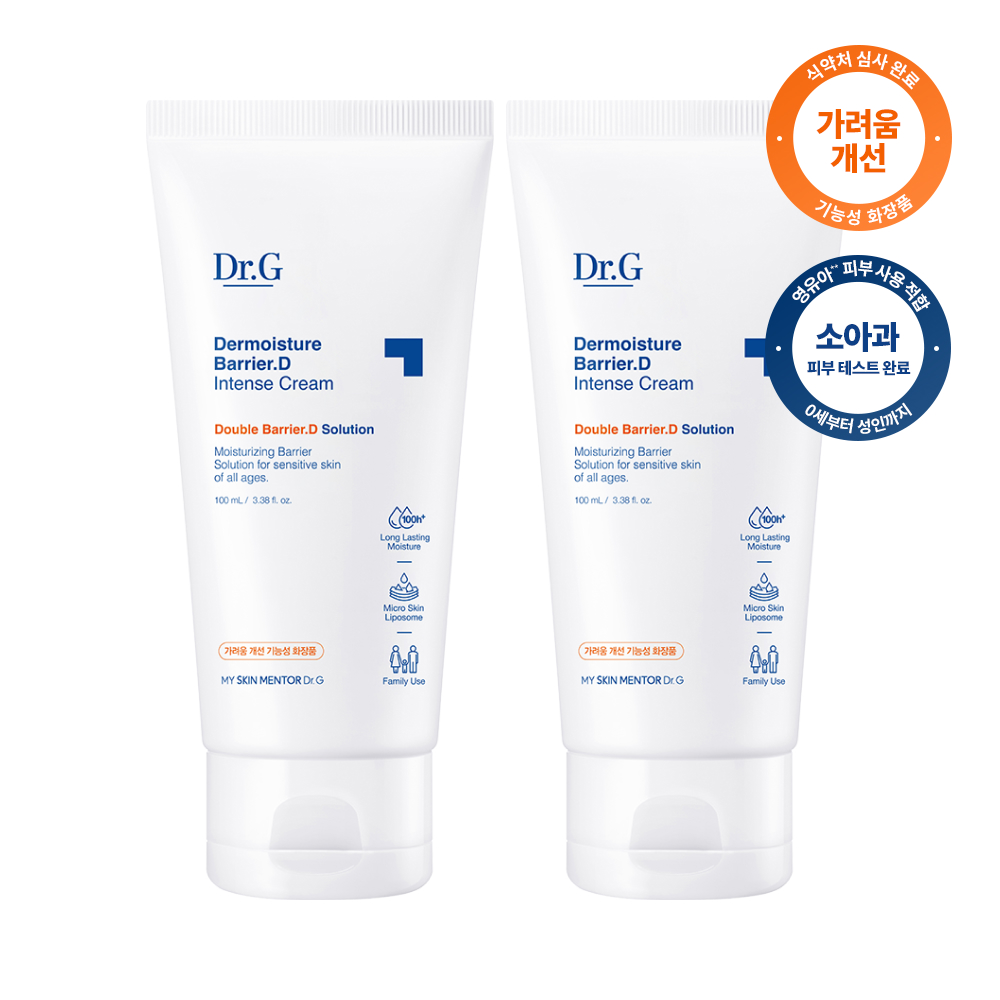 Dr.G Dermoisture Barrier. D Intense Cream 100mL Double Set (2)