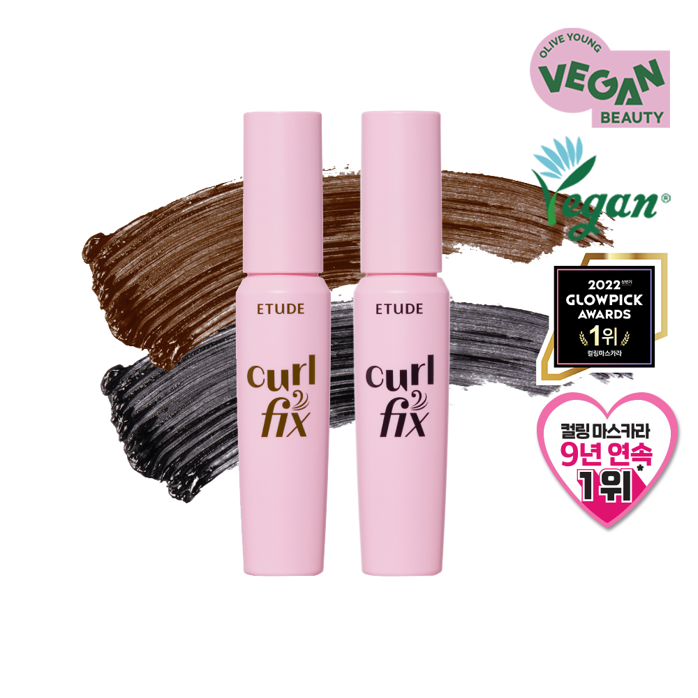 ETUDE Curl Fix Mascara 1+1 Set (4 Options) (3)