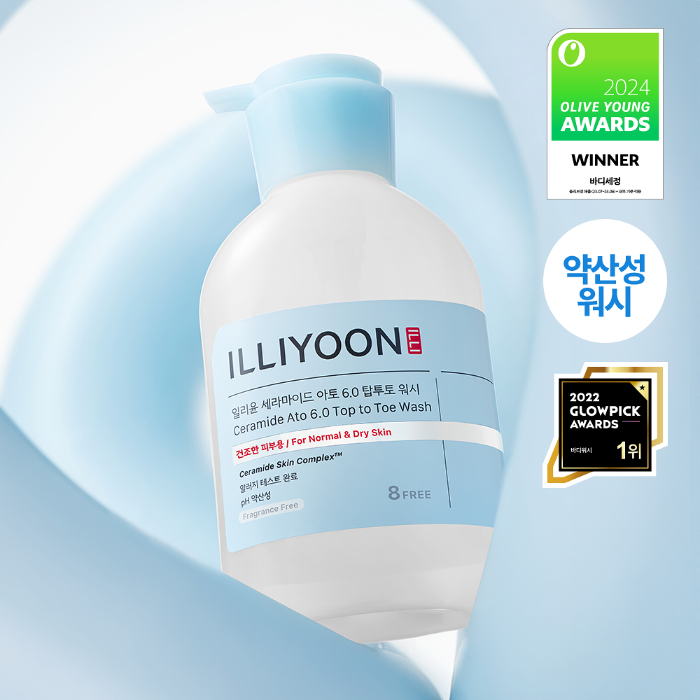 Illiyoon Ceramide Ato 6.0 Top To Toe Wash 500ml (4)