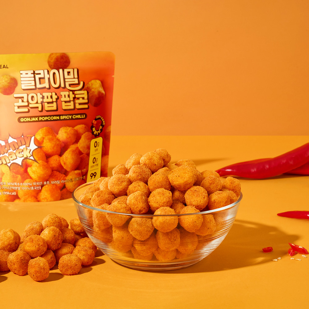 Flimeal Gonjak Popcorn #Spicy Chilli 20g (2)