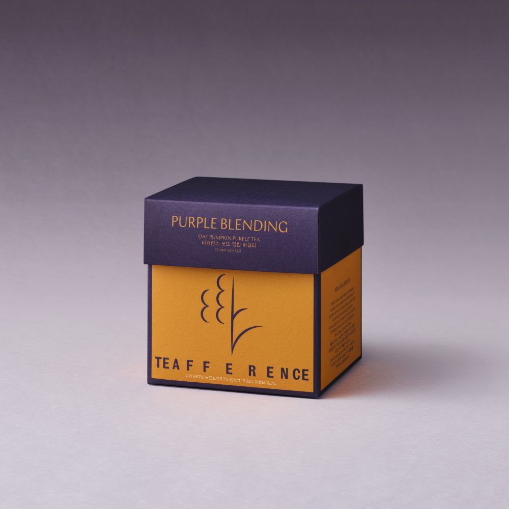 TEAFFERENCE Purple Tea #Oat Pumpkin Fitness 1.5g 15ea