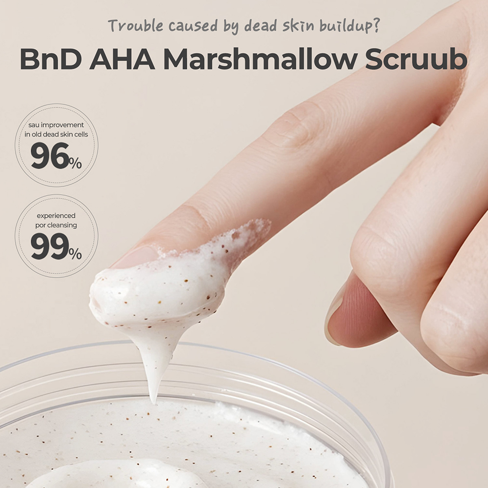 BnD Marshmallow AHA Collagen Scrub 200ml