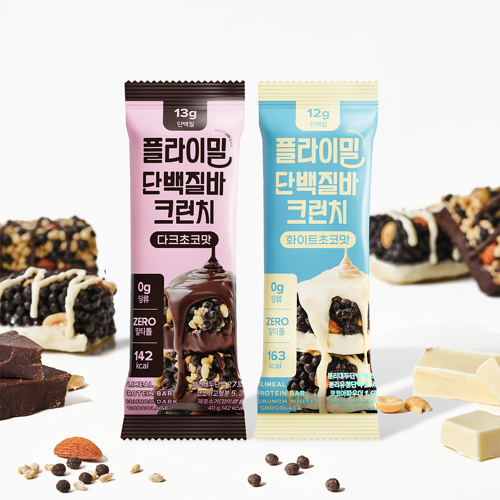 Flimeal Protein Bar Crunch #Dark Chocolate 40g