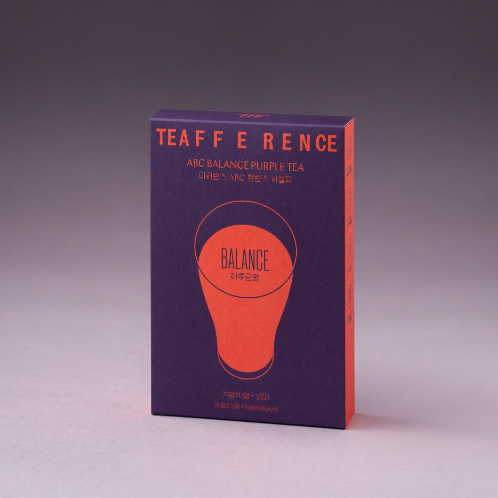 TEAFFERENCE Purple Tea #ABC Balance 1.5g 1ea (3)