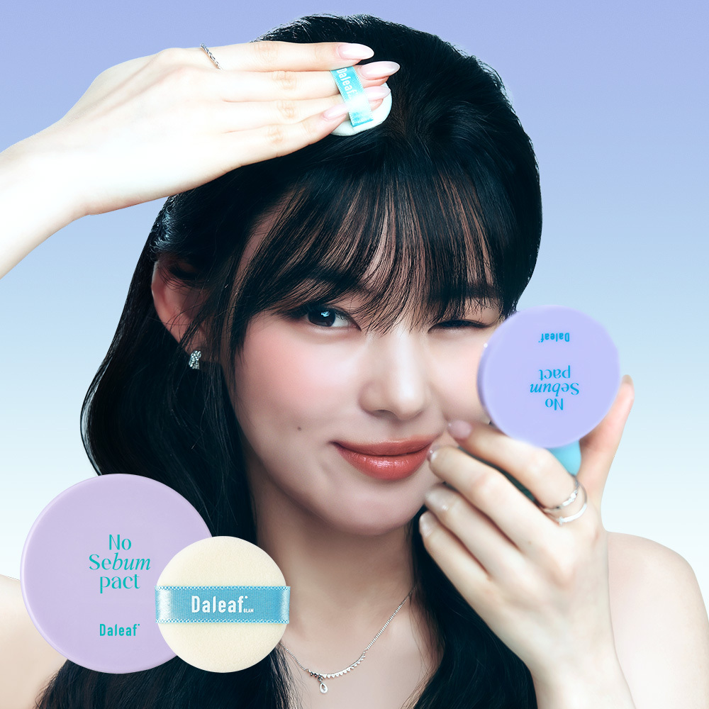 DALEAF Glam Sebum Pact 5g