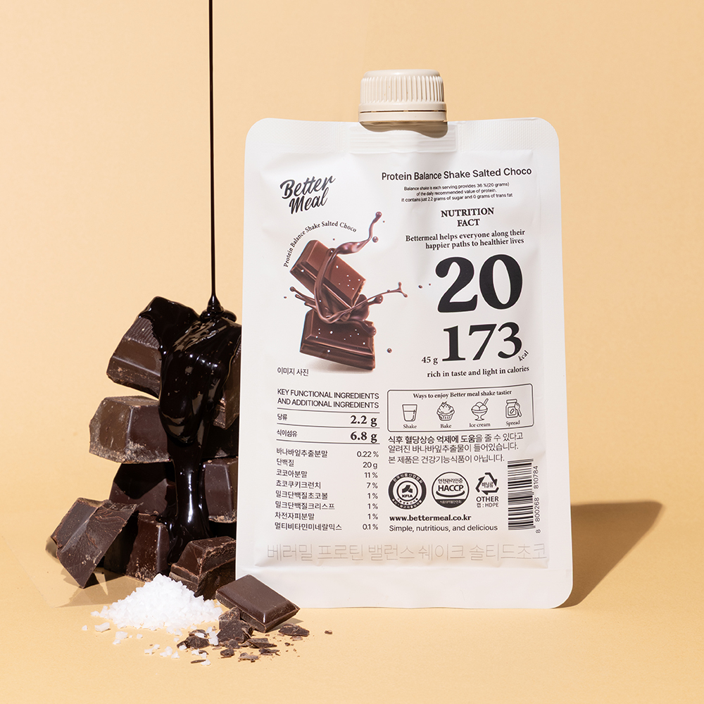 Better Meal Protein Balance Shake #Salted Choco 45g (2)