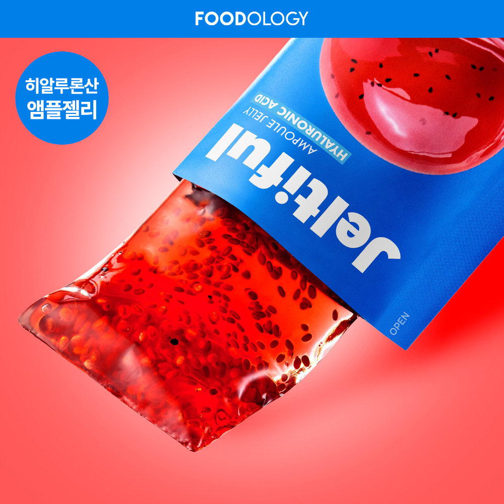 FOODOLOGY Jeltiful Hyaluronic Acid Ampoule Jelly 7 Sticks (7-day supply) (4)