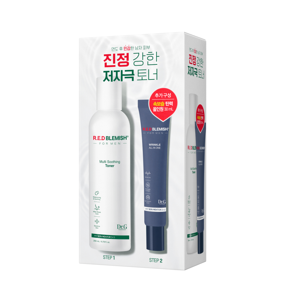 Dr.G Red Blemish Clear Soothing Cream 70ml Set (+30ml+Serum 20ml) (15)