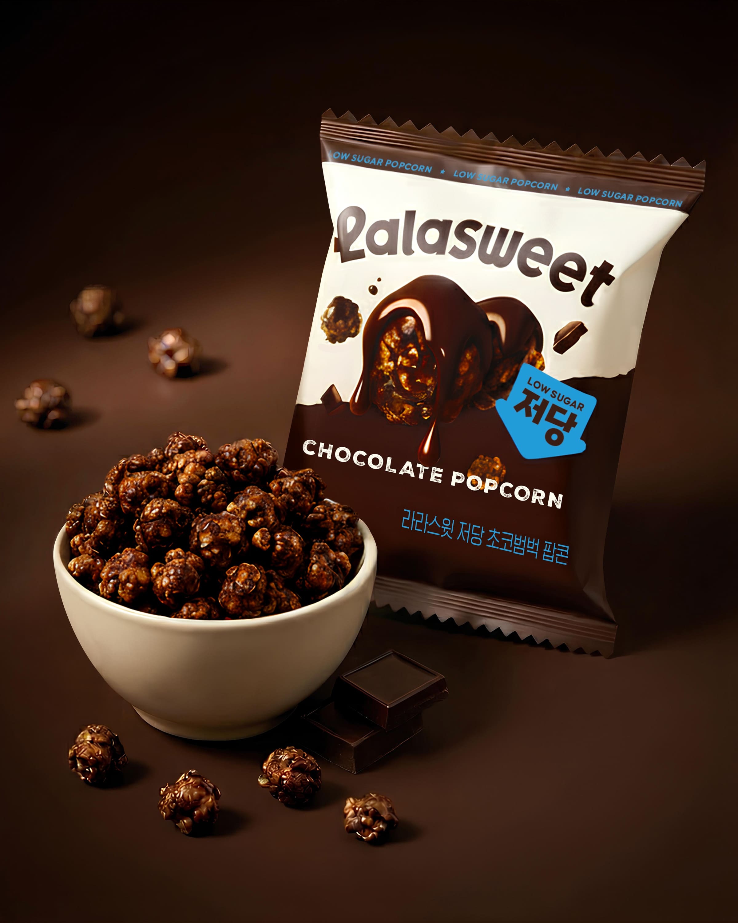 lalasweet Low Sugar Popcorn #Caramel 30g (2)