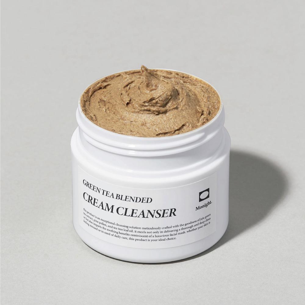 Monight Green Tea Blended Cream Cleanser 100g (2)