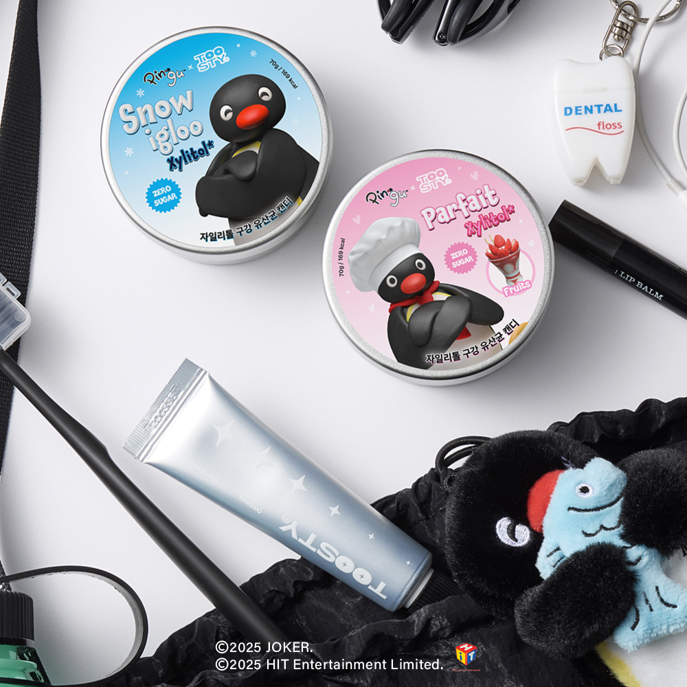 TOOSTY Xylitol Probiotic Candy Duo Set (70g+70g)