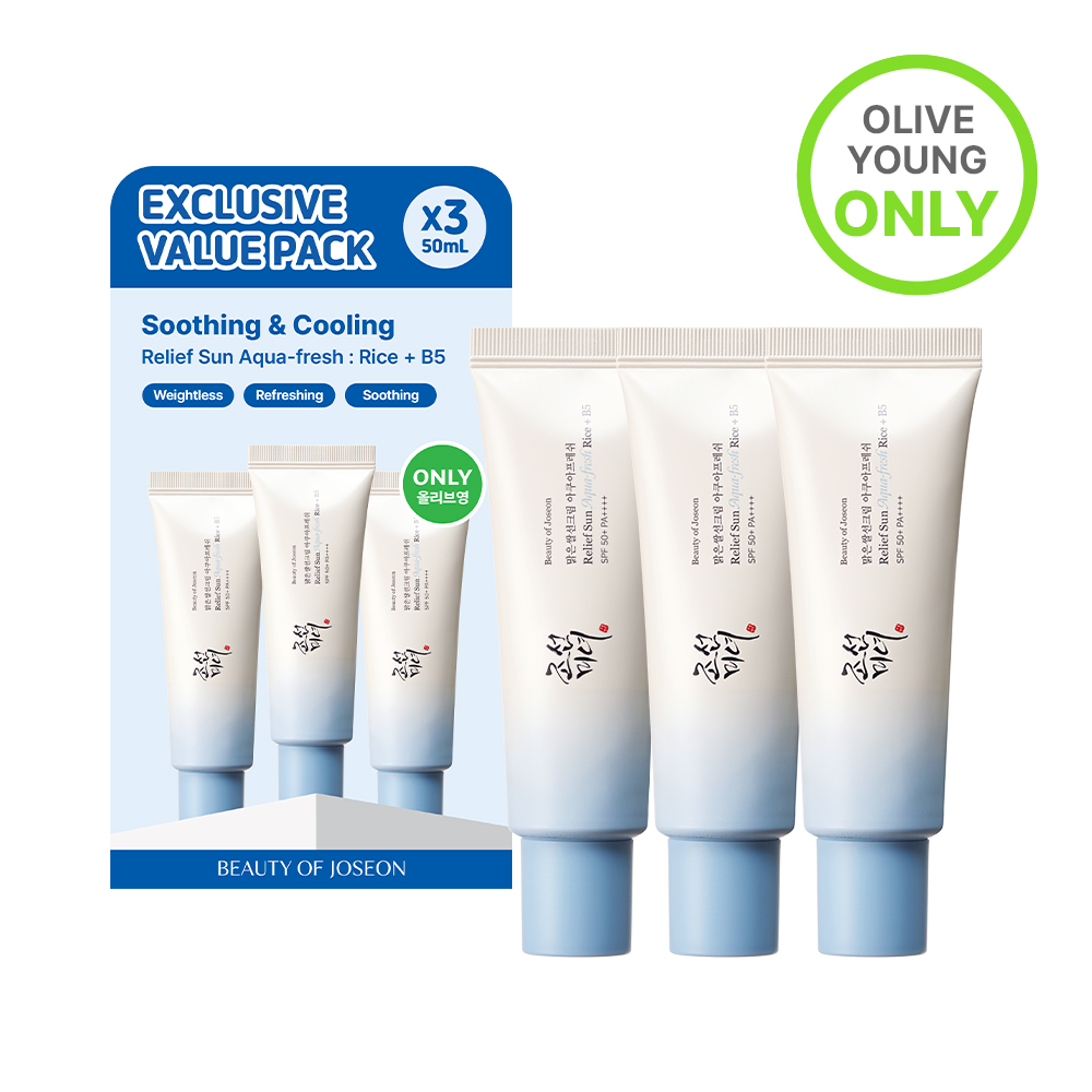 BEAUTY OF JOSEON Relief Sun Aqua Fresh Kit with Fan