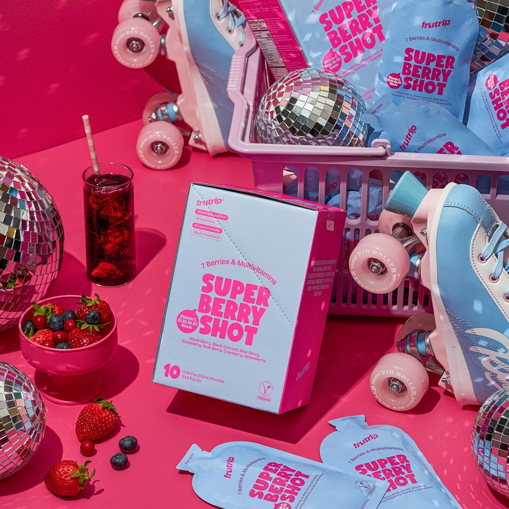 Frutrip Vegan Shot #Multivitamins Super Berry 100ml 1ea (2)