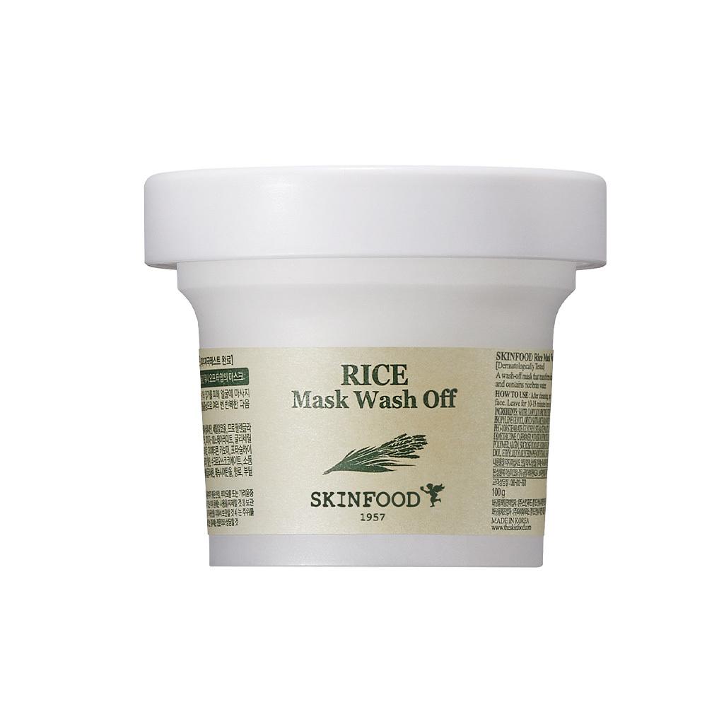 SKINFOOD Rice Mask Wash Off 120g Double Pack (2)