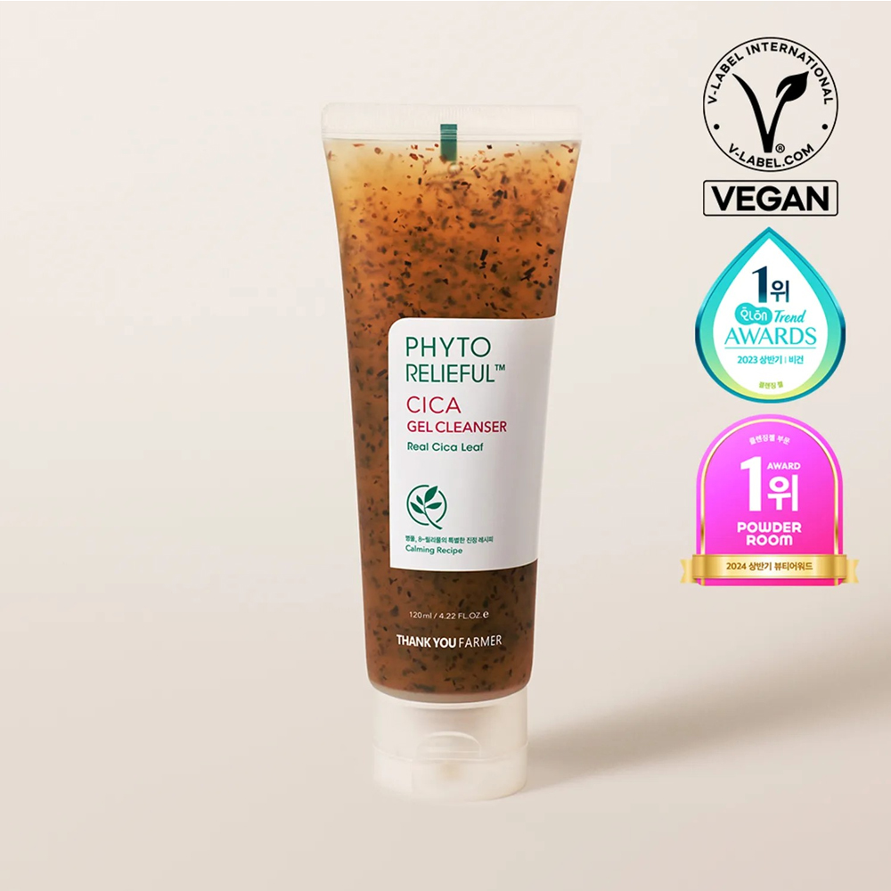 THANK YOU FARMER Phyto Relieful Cica Gel Cleanser 120ml