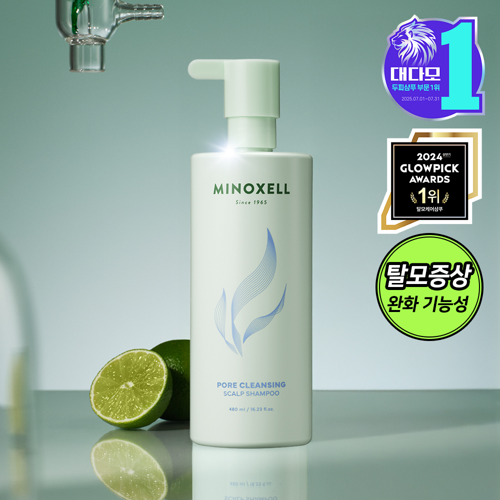 MINOXELL Pore Cleansing Scalp Shampoo 480ml