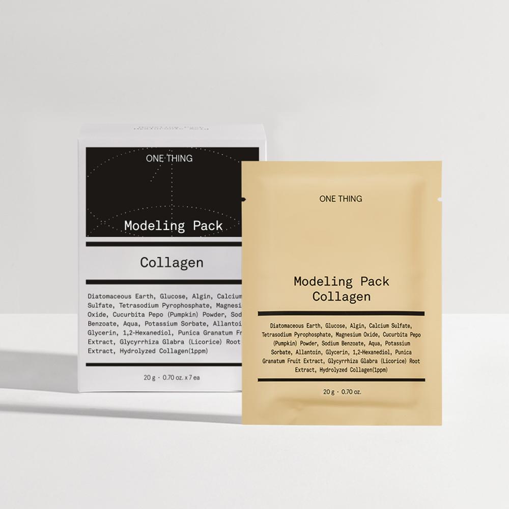 ONE THING Hyaluronic Acid Modeling Mask Cup Pack 28g (2)