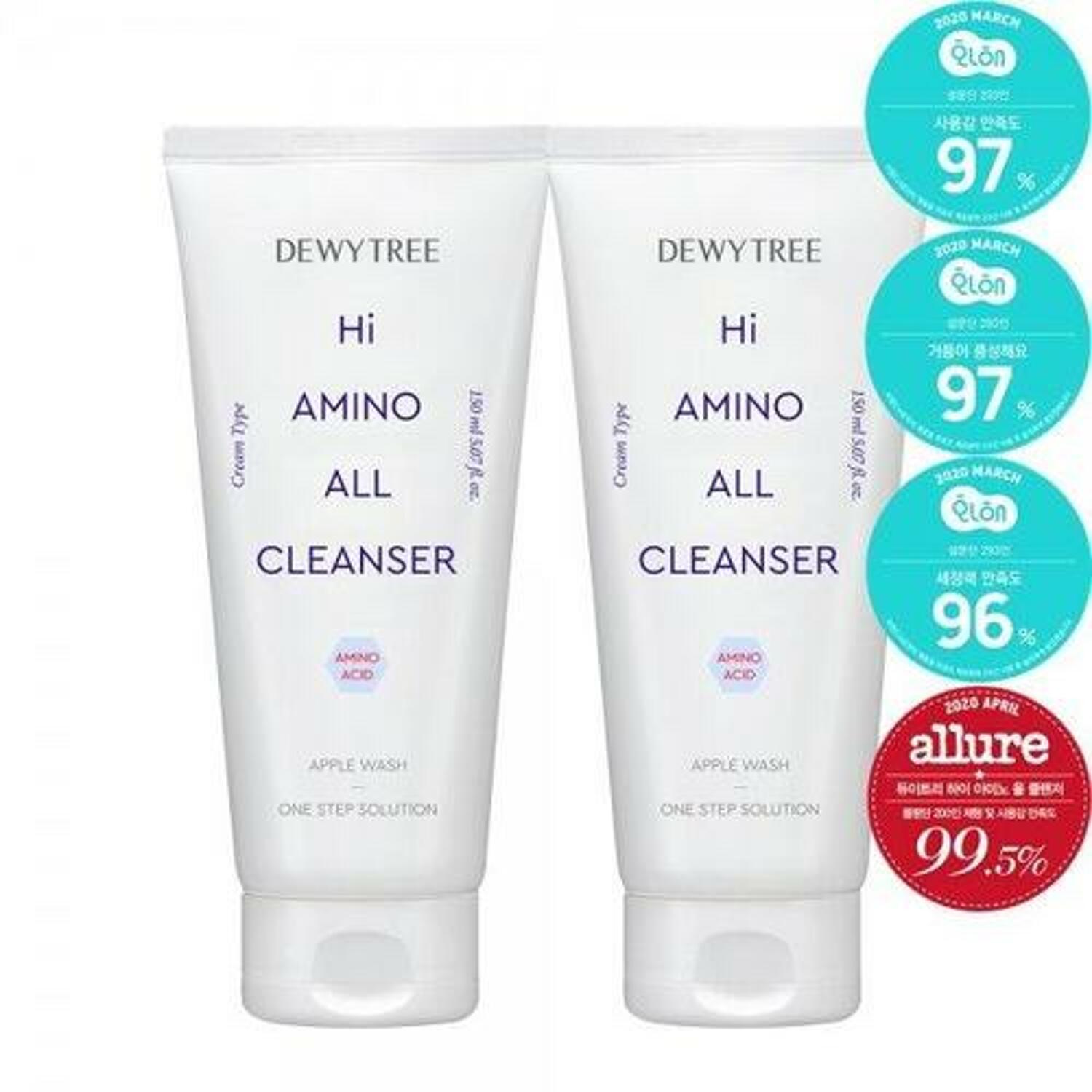 Dewytree Hi Amino All Cleansing Milk 200ml Set (+Refill 200ml+20ml) (6)