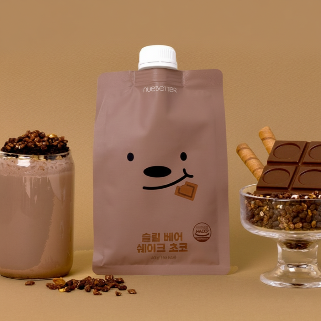 nuebetter Slim Bear Shake #Choco 40g (6)