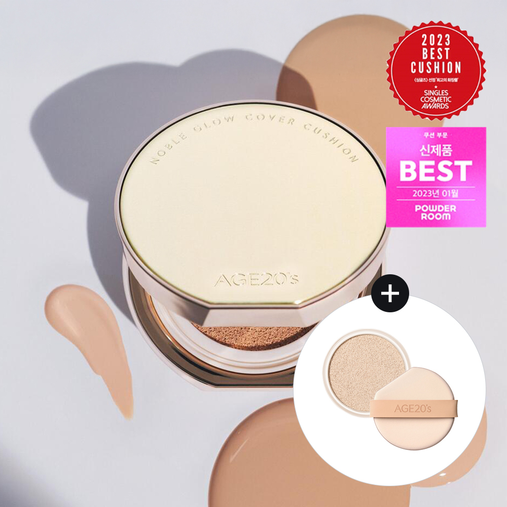 AGE 20’s Noble Glow Cover Cushion (Main Product + Refill)