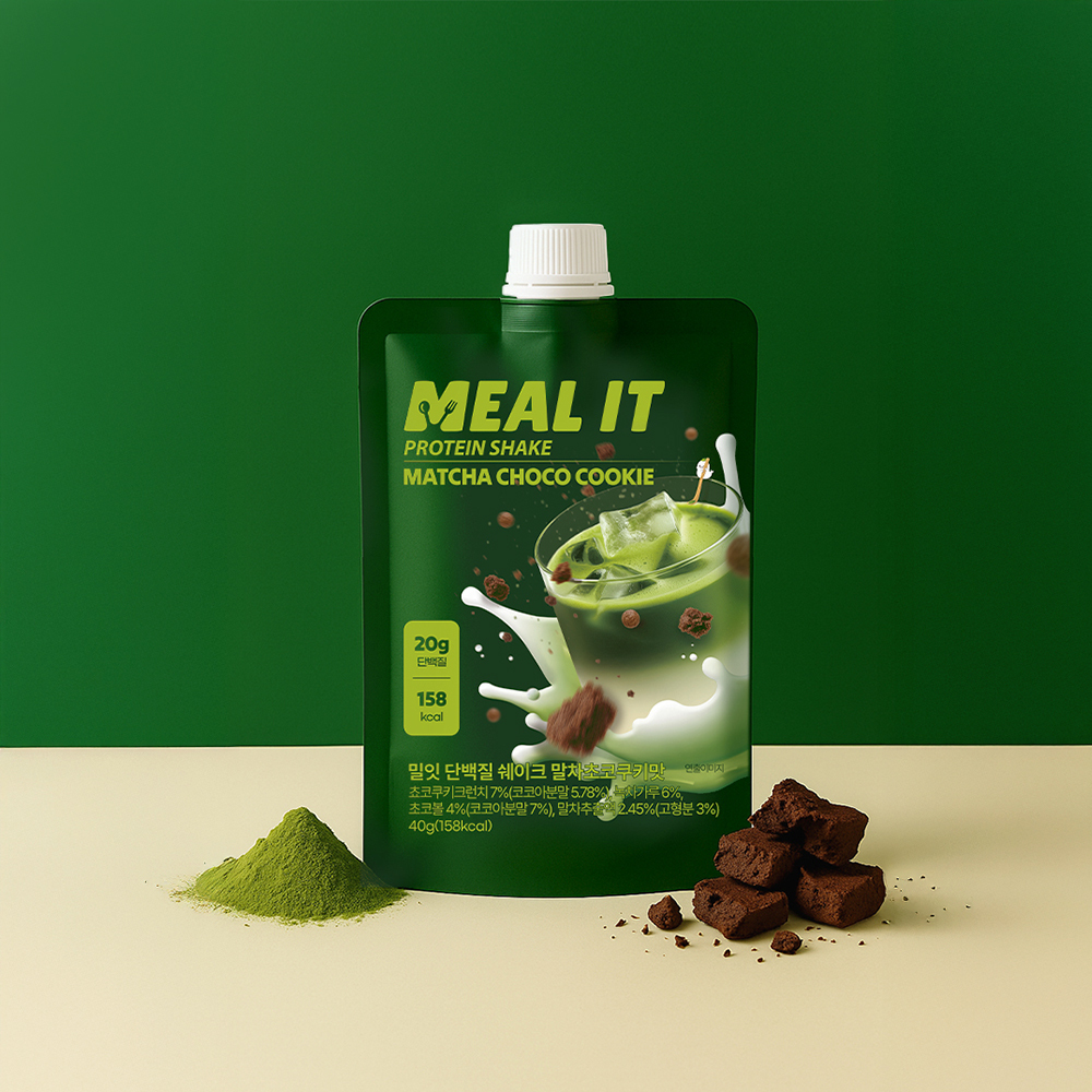 MEALIT Protein Shake #Matcha Coco Cookie 40g (6)