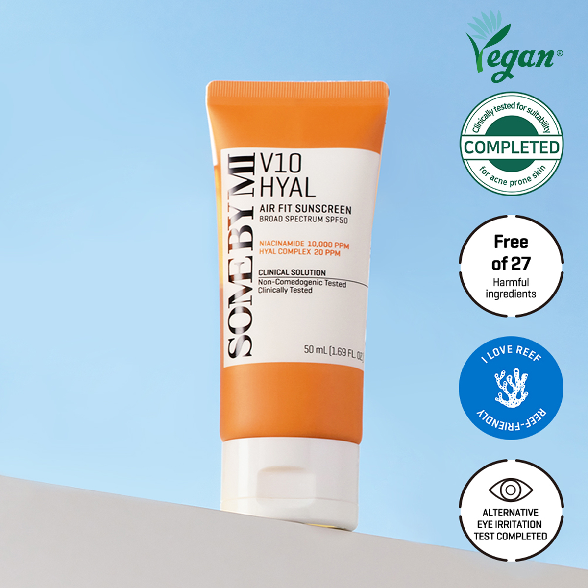 SOME BY MI V10 Hyal Air Fit Sunscreen 50mL (4)