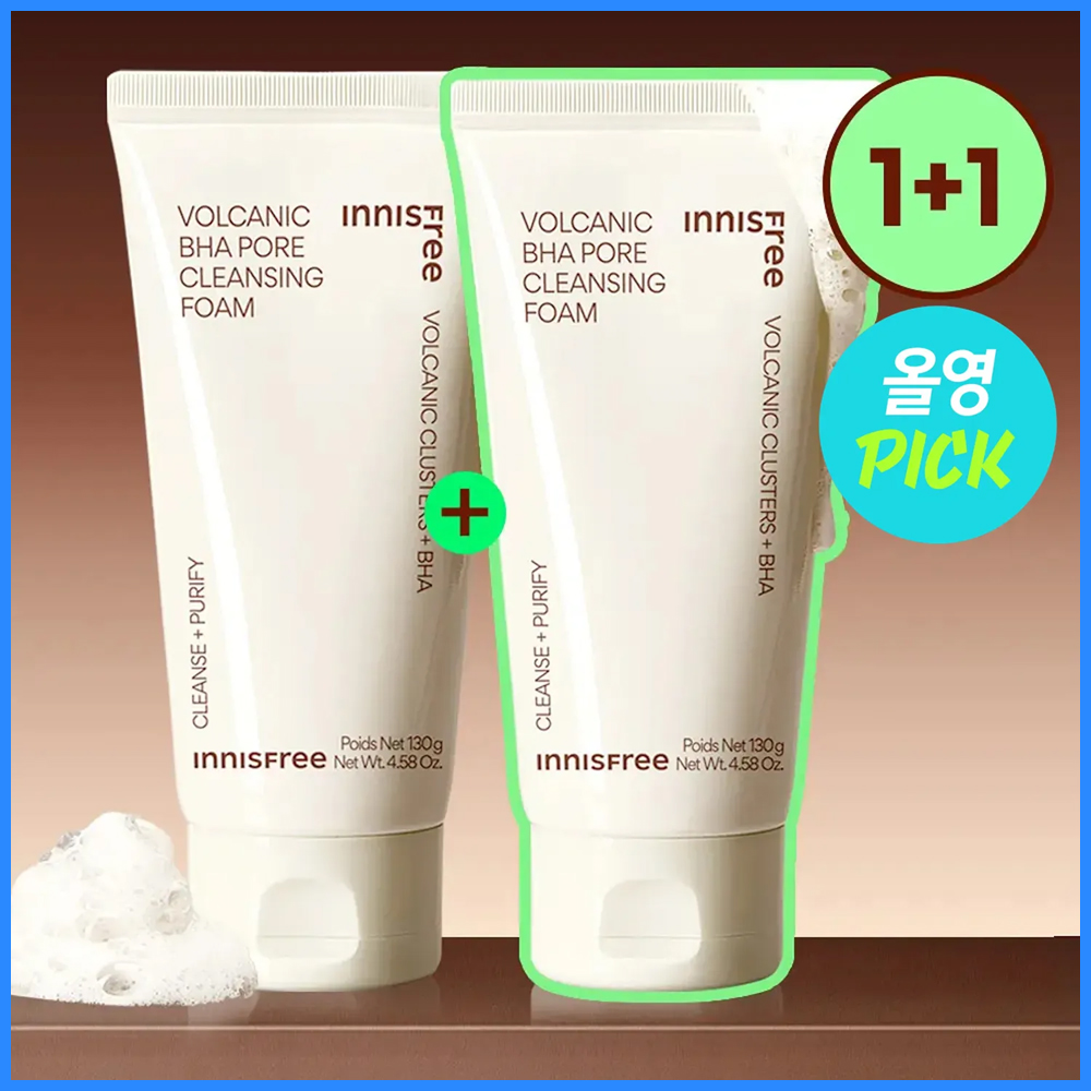 Innisfree Volcanic BHA Pore Cleansing Foam 150ml (3)