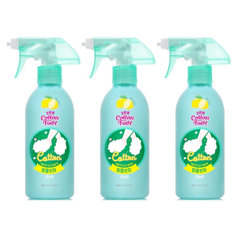 ON:THE BODY Cotton Foot Shampoo Refill 500mL (Lemon)