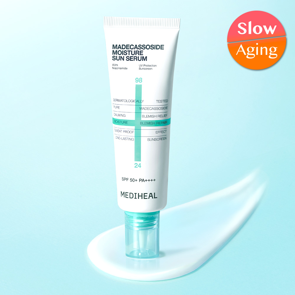 MEDIHEAL Madecassoside Moisture Sun Serum Blemish Repair 50g Double Set (6)