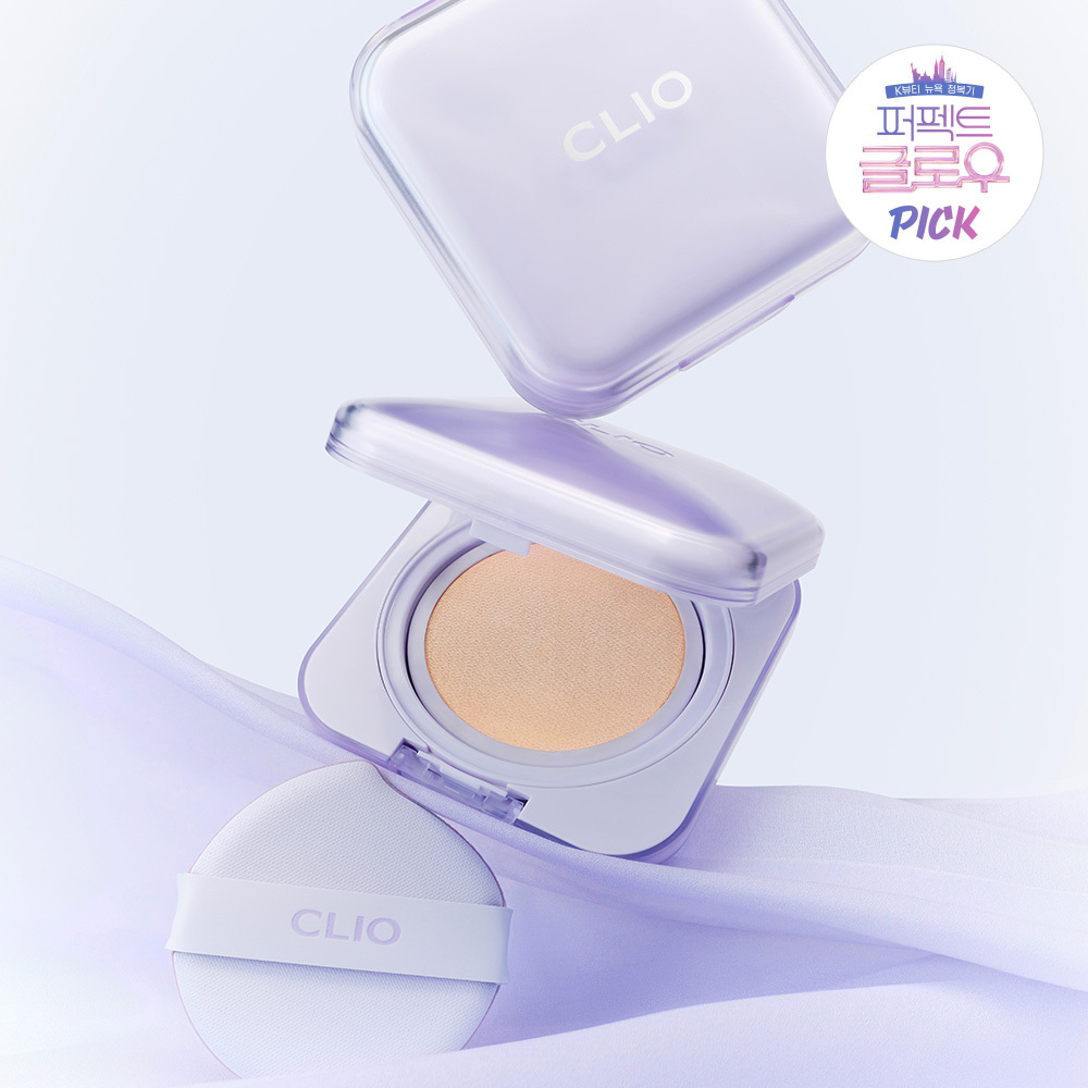 CLIO Kill Cover Mesh Glow Essential Cushion 15g+Refill (Set/Single) (5 Shades) (4)