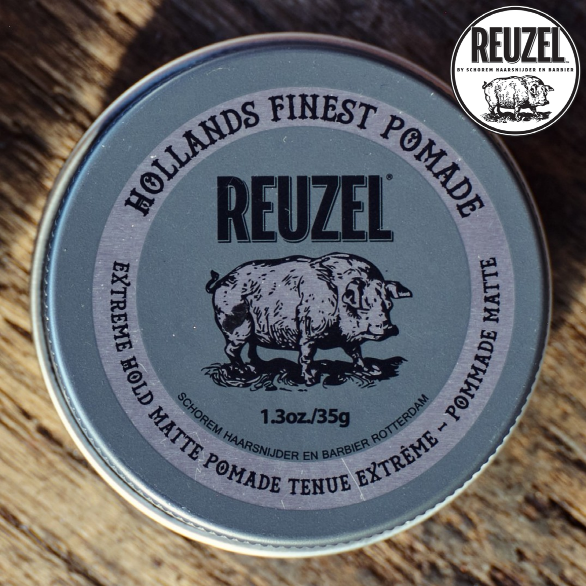 Reuzel Extreme Hold Low Shine Matte Pomade For Men 35g (2)