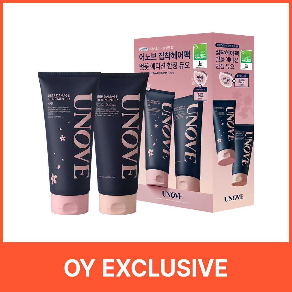 UNOVE Deep Damage Treatment EX 320mL Double Pack (3 Options) (3)