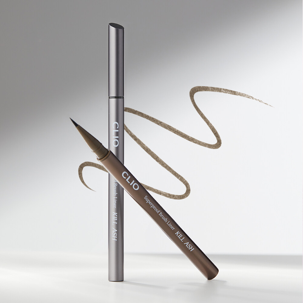 CLIO Super Proof Brush Liner Kill Ash