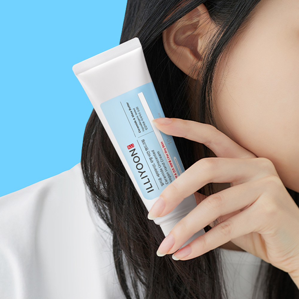 ILLIYOON Ceramide Unscented Vegan Hand Cream 50mL (SET/SINGLE) (2)