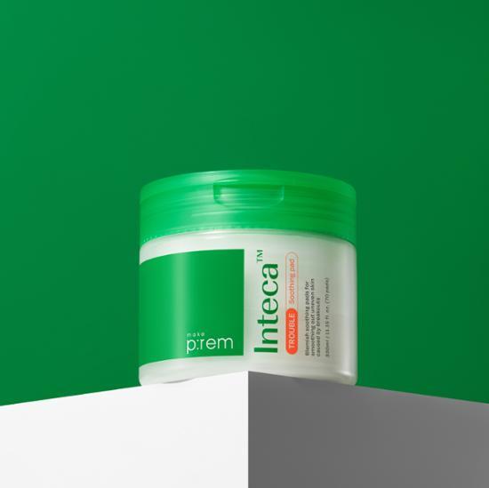 makeprem Inteca Soothing Cream 70ml Set (+Cream 31ml*2ea+Ampoule 1ml*2ea) (6)