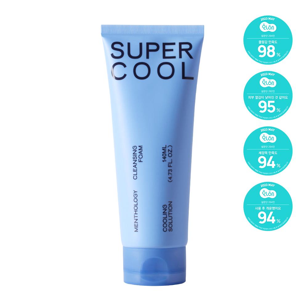 Menthology Super Cool Cleansing Foam 140ml