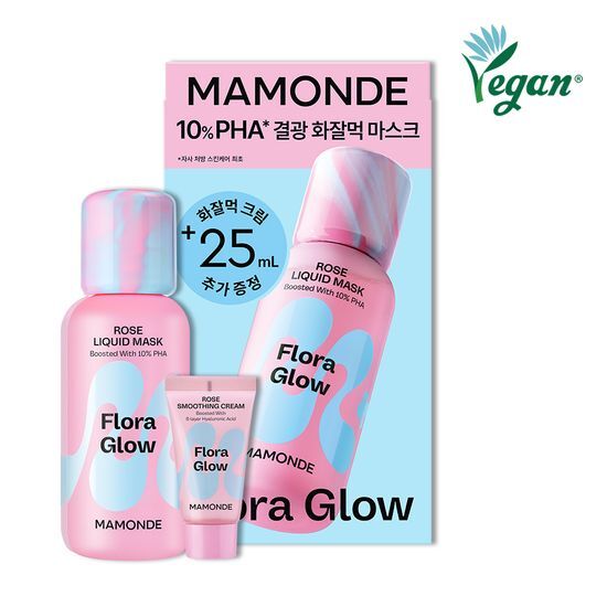 Mamonde Flora Glow Rose Liquid Mask 80ml (10)
