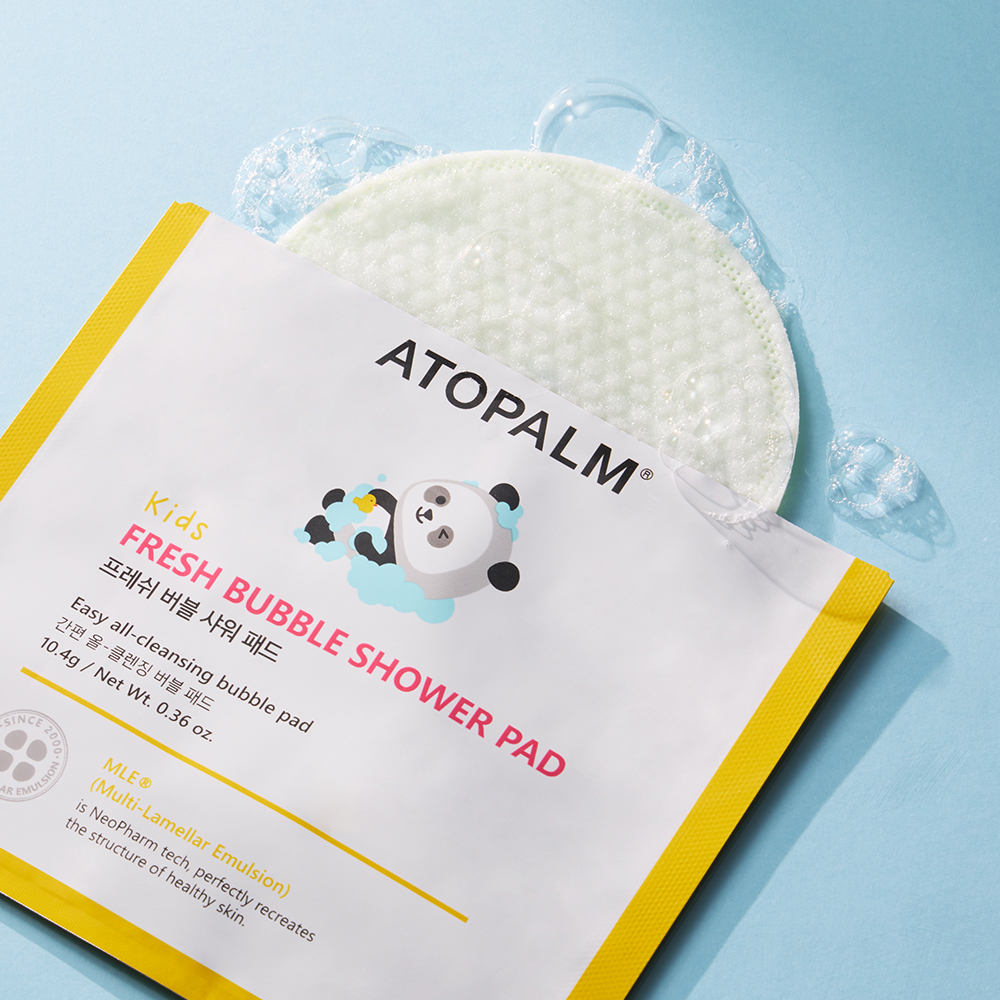 Atopalm Kids Fresh Bubble Shower Pad 10.4g (5P)