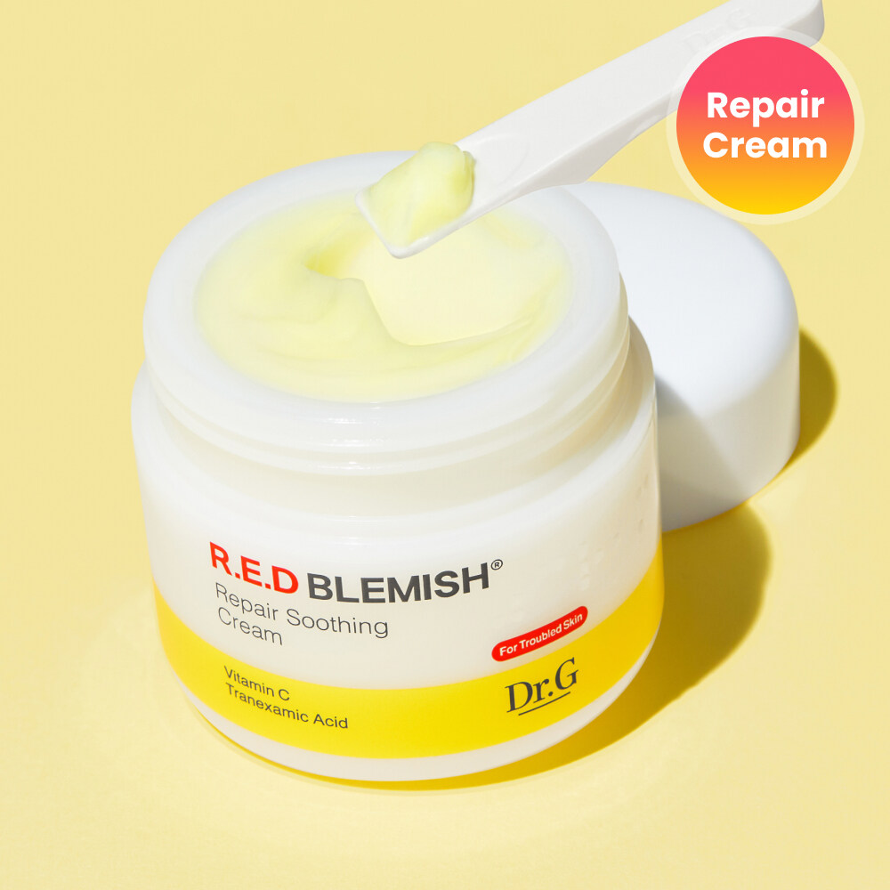Dr.G Red Blemish Clear Soothing Cream 70ml Set (+30ml+Serum 20ml) (21)