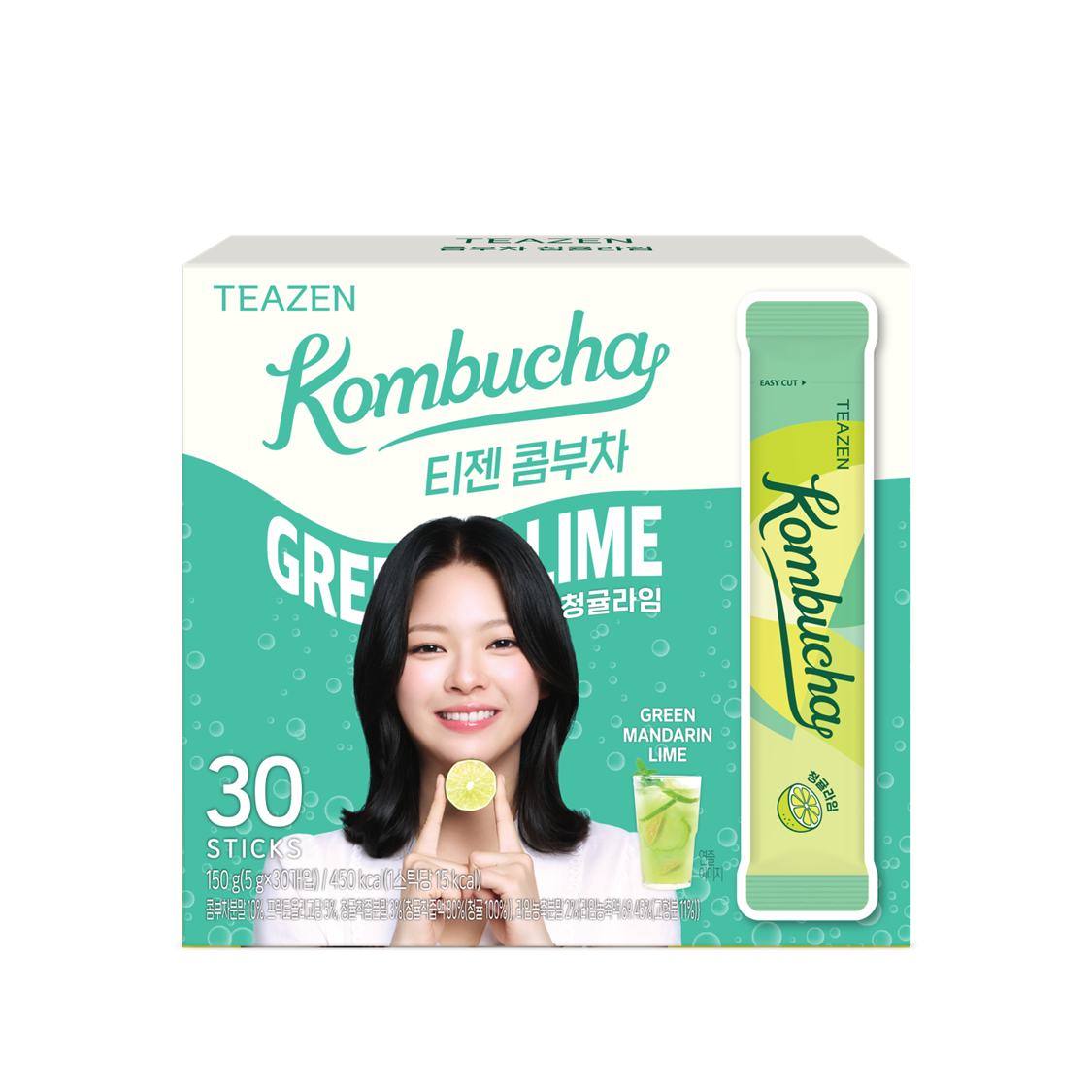 Teazen Kombucha #Green Mandarin Lime 10T (2)