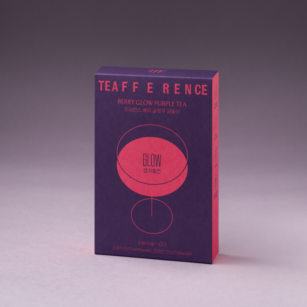 TEAFFERENCE Purple Tea #Berry Glow 1.1g 1ea (2)