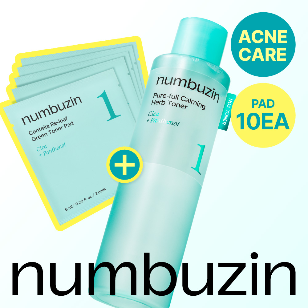 Numbuzin No.1 Pure-full Calming Herb Toner 300ml (2)